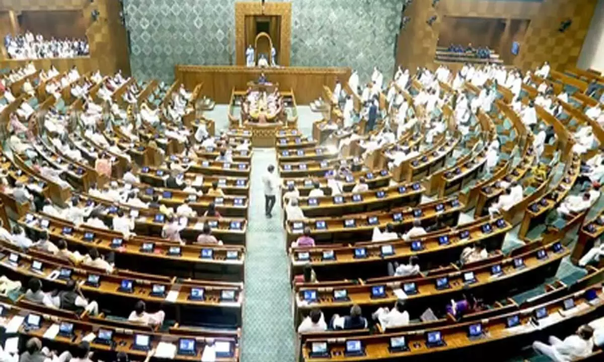 Opposition uproar stalls proceedings; Lok Sabha adjourned within minutes until noon