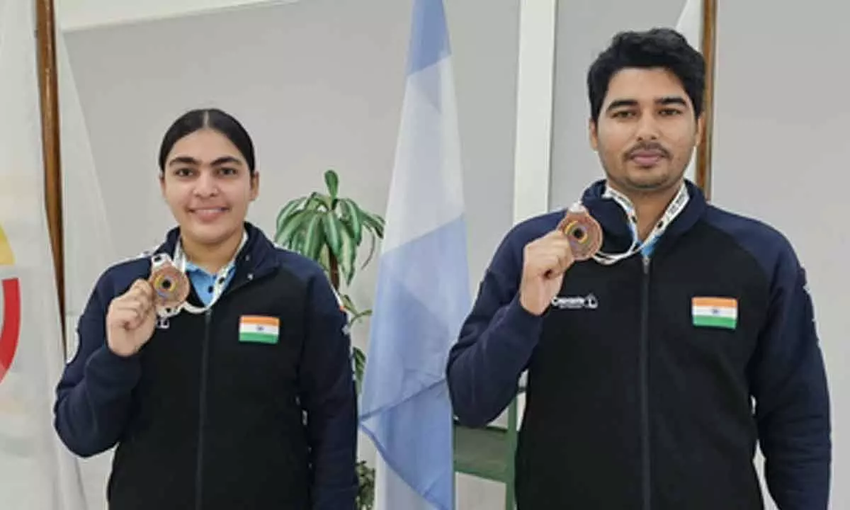 Saurabh-Suruchi bags 10m air pistol mixed team bronze at Asian Shooting Championships Saurabh-Suruchi bags 10m air pistol mixed team bronze at Asian Shooting Championships