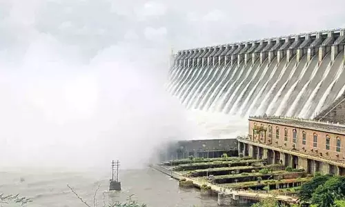 Flood Flow to Nagarjuna Sagar Increases Amidst Heavy Rainfall