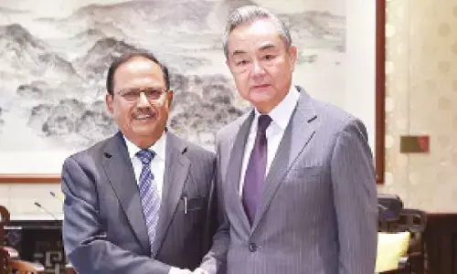 Borders have been quiet: NSA Doval at SR talks with Chinese Foreign Minister Wang