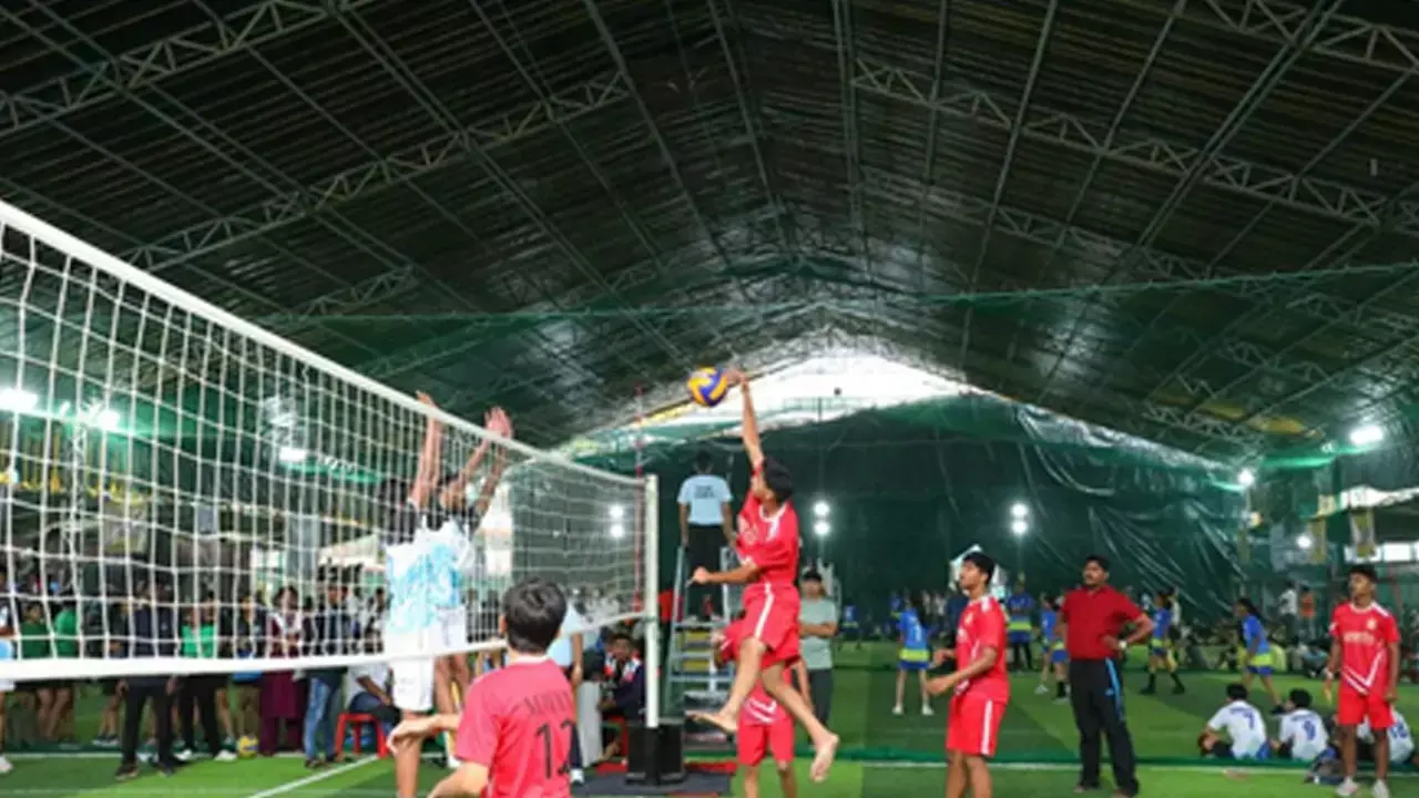 CBSE Cluster IX Volleyball: Millennium, Pune storm into last-four stage