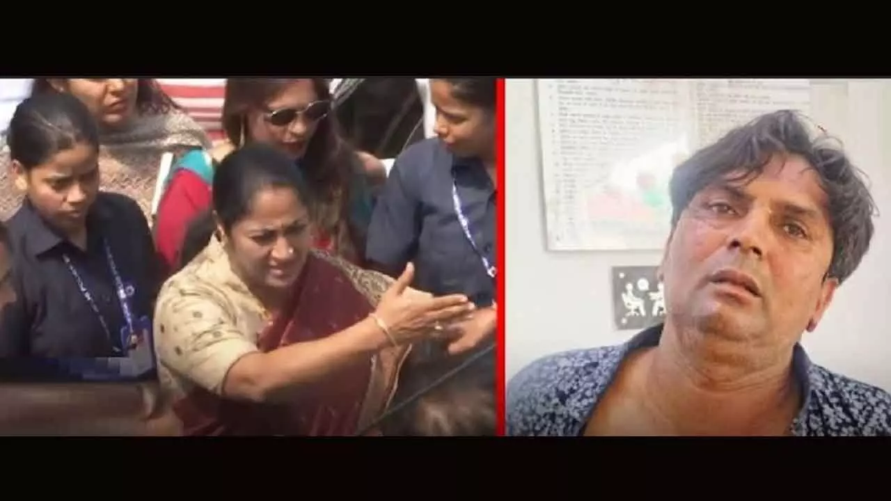 Delhi CM attacked during public event