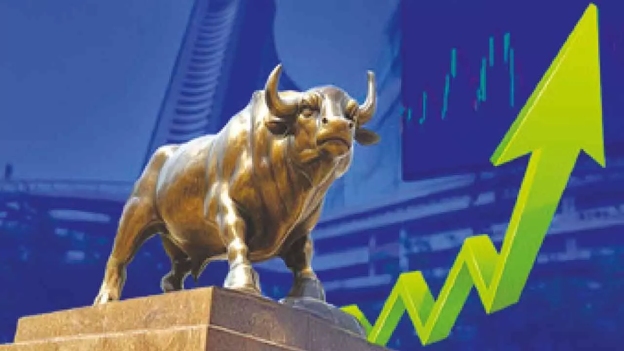 Dalal St logs gains for 5th session Dalal St logs gains for 5th session