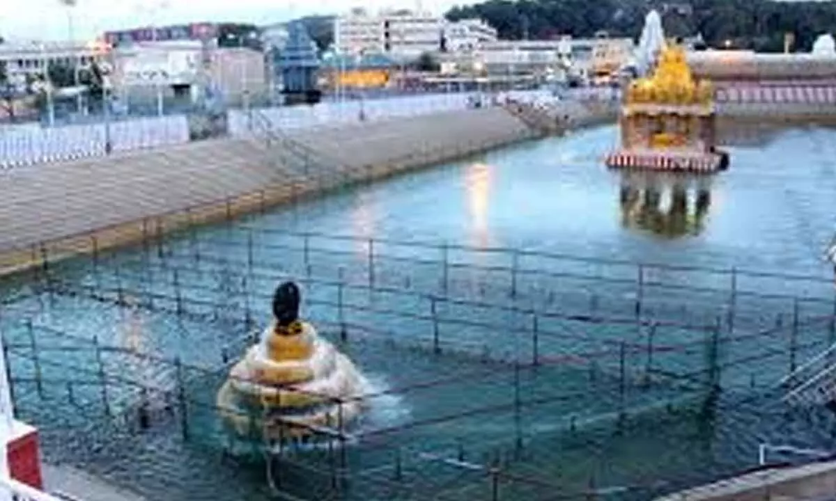 Swami Pushkarini reopens for devotees