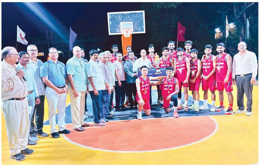 Hindustan Institute of Technology wins basketball tourney