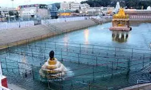 Swami Pushkarini reopens for devotees