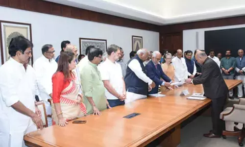 Faith in Constitution and hope in people, says Justice Sudershan Reddy after filing nomination for V-P polls