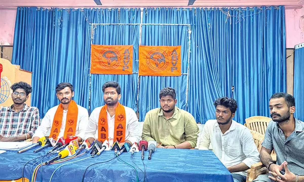 ABVP demands education reforms in AP