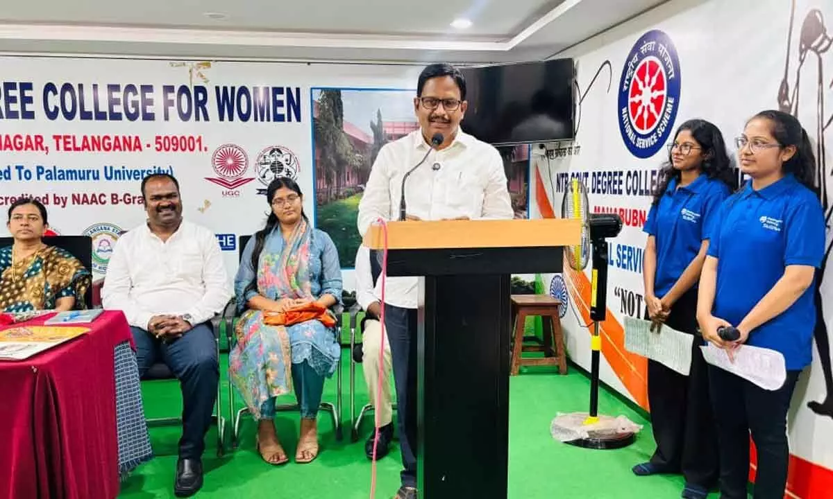 Skill Development Centre Launched at NTR Degree College, Mahabubnagar Skill Development Centre Launched at NTR Degree College, Mahabubnagar