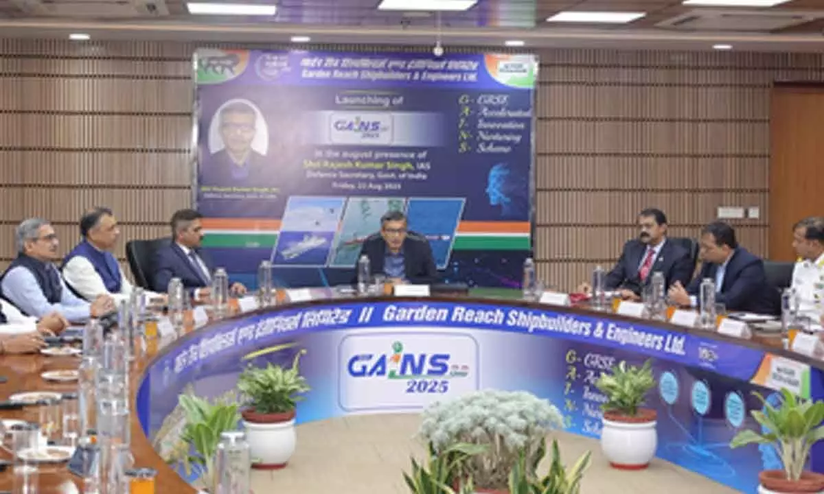 Defence Secretary launches 3rd edition of unique innovation challenge by GRSE Defence Secretary launches 3rd edition of unique innovation challenge by GRSE