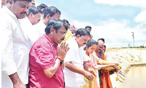Krishna waters released into Marala reservoir