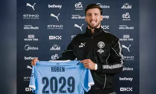 Man City defender Ruben Dias extends contract till 2029