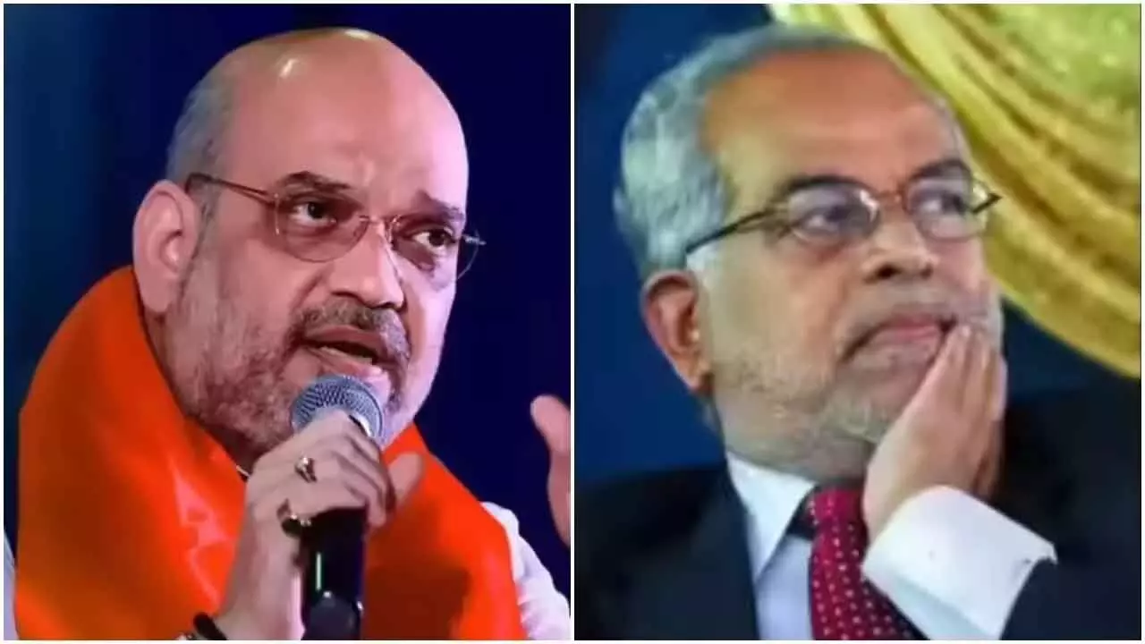 Amit Shah dubs oppn V-P pick as pro-Naxal Amit Shah dubs oppn V-P pick as pro-Naxal