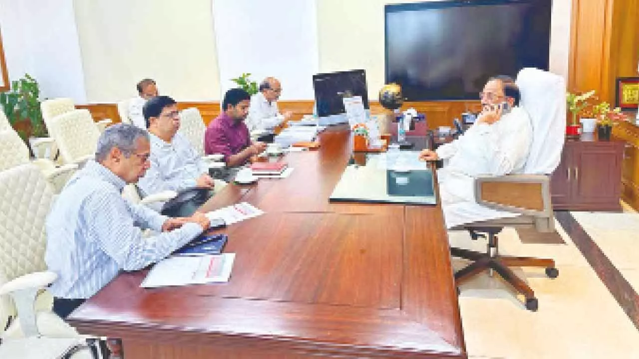 Tummala urges GST exemption on agricultural machinery, reviews urea supply challenges Tummala urges GST exemption on agricultural machinery, reviews urea supply challenges