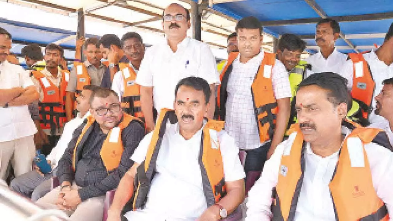 Heli tourism from Hyd’bad to Somasila-Srisailam soon Heli tourism from Hyd’bad to Somasila-Srisailam soon