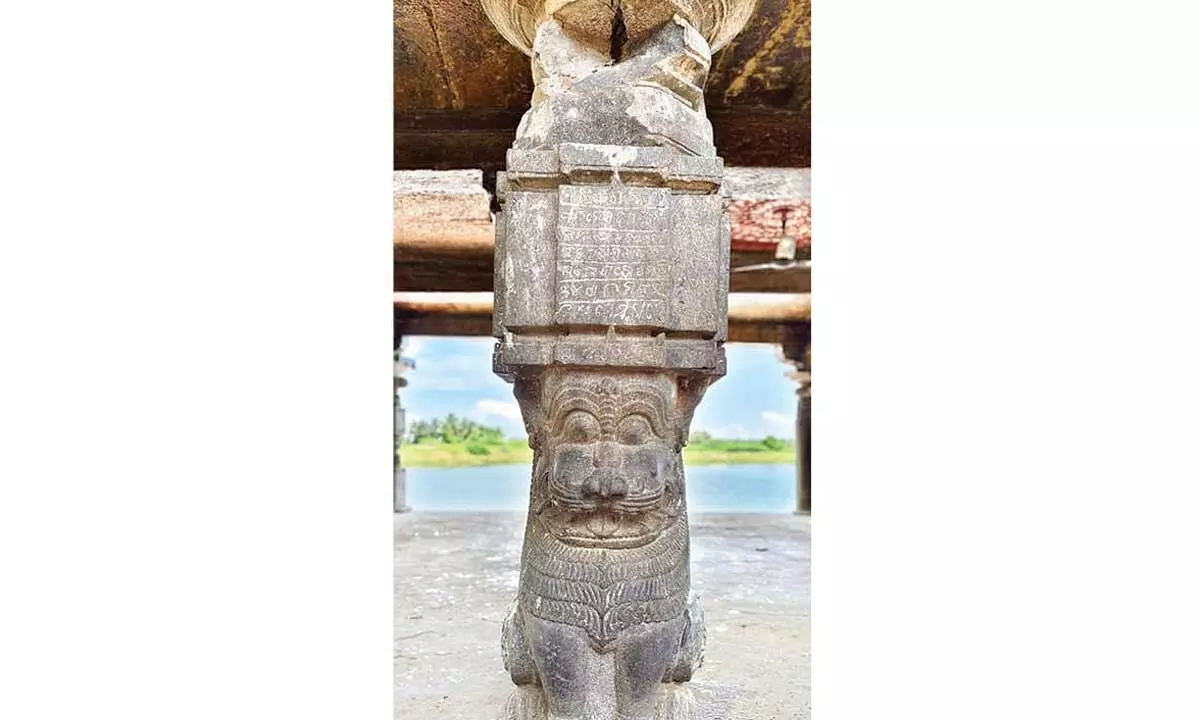 Odia inscriptions found in AP temple