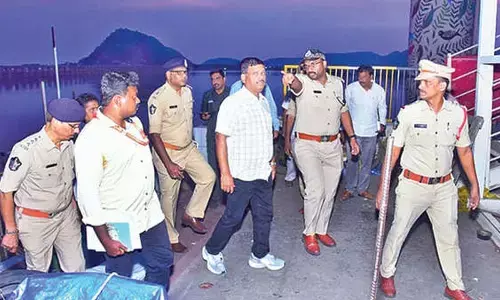 CP inspects security arrangements for Dasara festivities