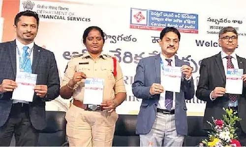 Central Bank of India ED participates in campaign in Vizag