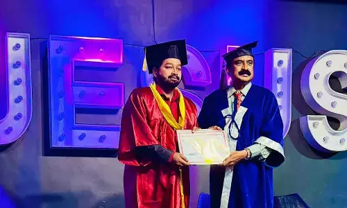 Prashanth Kumar, who has achieved a doctorate in Biblical Theology