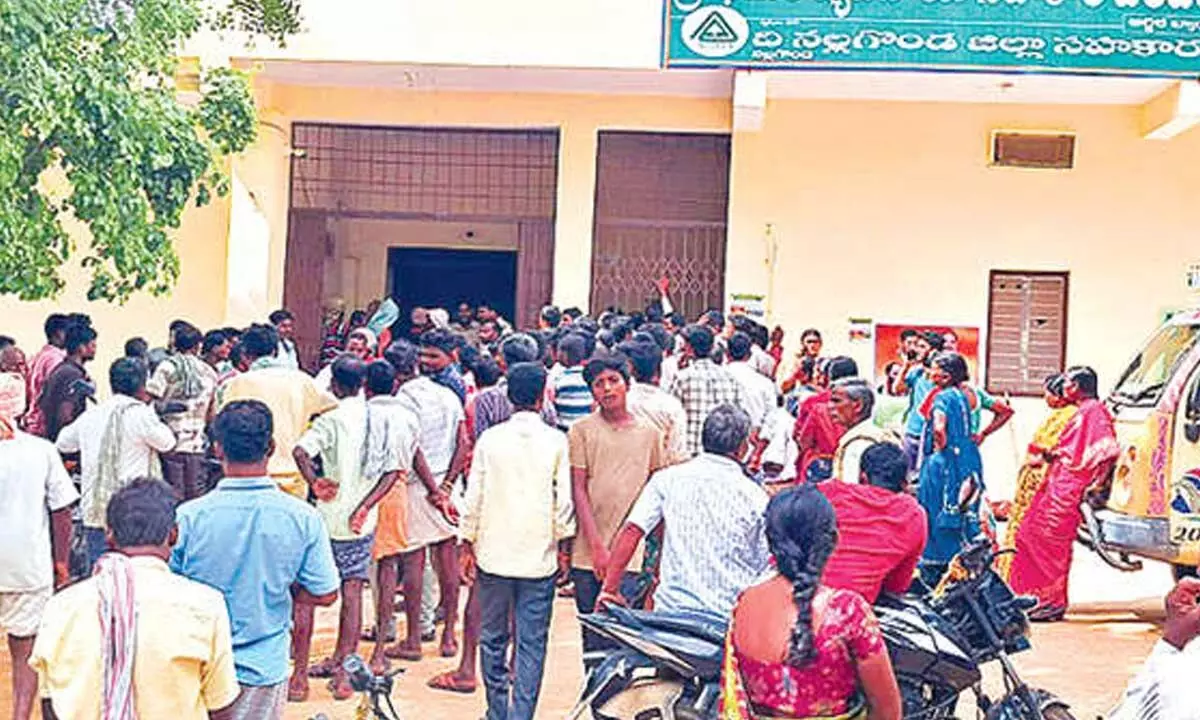 Limited urea sold in Munugodu amid shortage Limited urea sold in Munugodu amid shortage