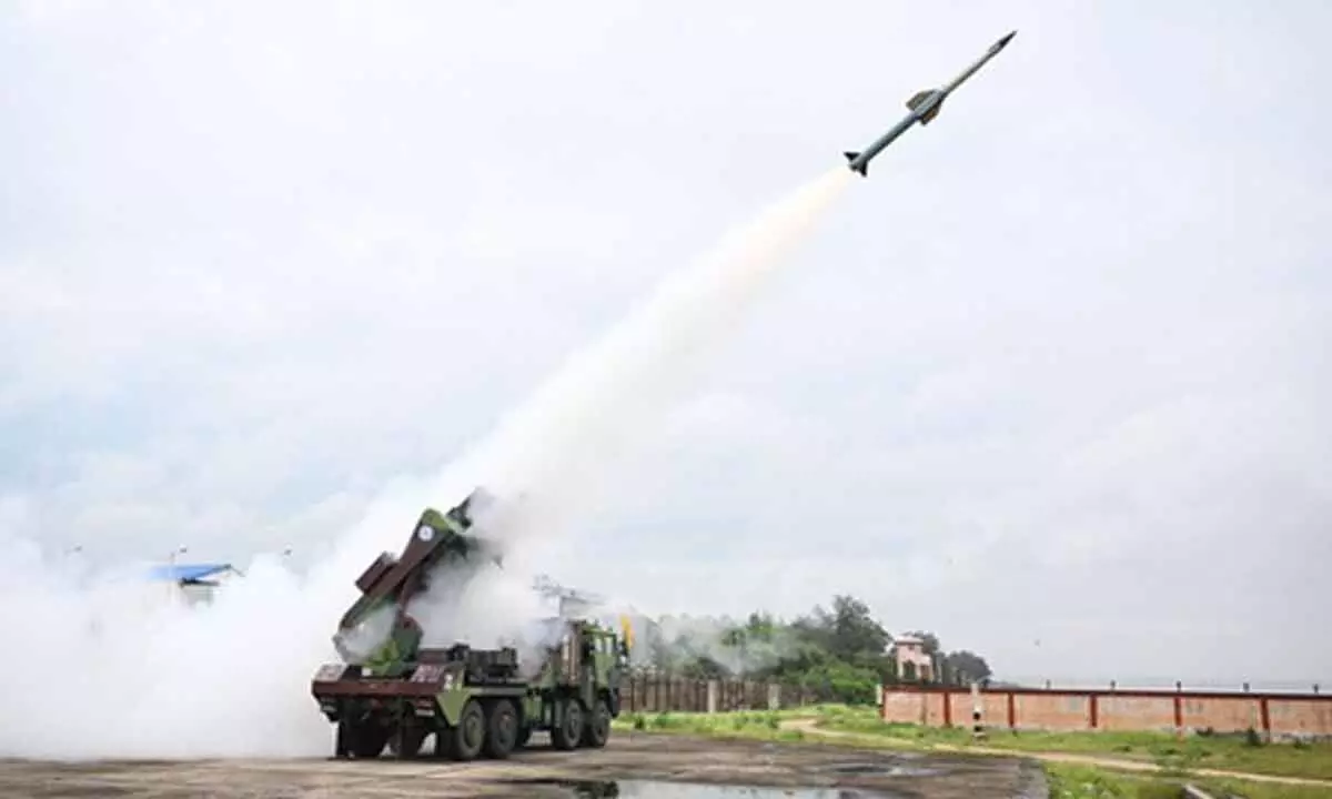 India successfully tests indigenous Integrated Air Defence Weapon System off Odisha coast India successfully tests indigenous Integrated Air Defence Weapon System off Odisha coast