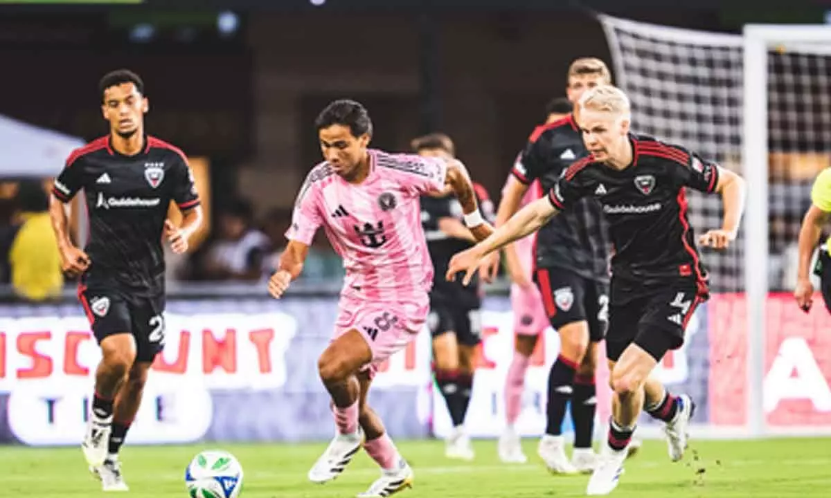 MLS: Messi-less Inter Miami play out 1-1 draw with D.C. United MLS: Messi-less Inter Miami play out 1-1 draw with D.C. United