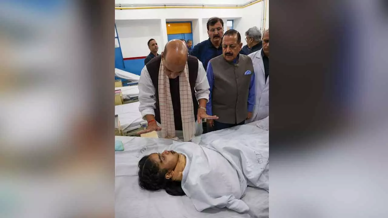 Rajnath Singh reviews ground situation, interacts with victims injured in Kishtwar cloudburst