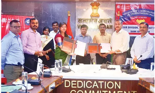 Bank of Baroda inks pact with Waltair Division