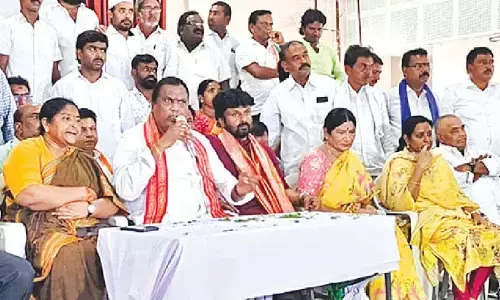 Public welfare padayatra to reach Warangal tomorrow