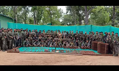 Huge cache of Maoist arms and explosives seized in Chhattisgarhs Sukma