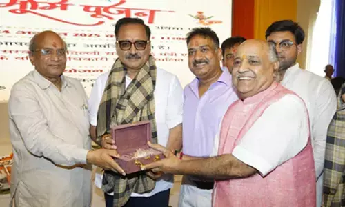 Delhi BJP chief Virendra Sachdeva launches Ramlila preparations near Red Fort