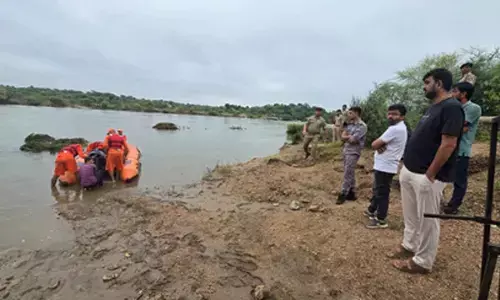 Gujarat: Sabarmati river overflows amid heavy rainfall; 25 workers rescued