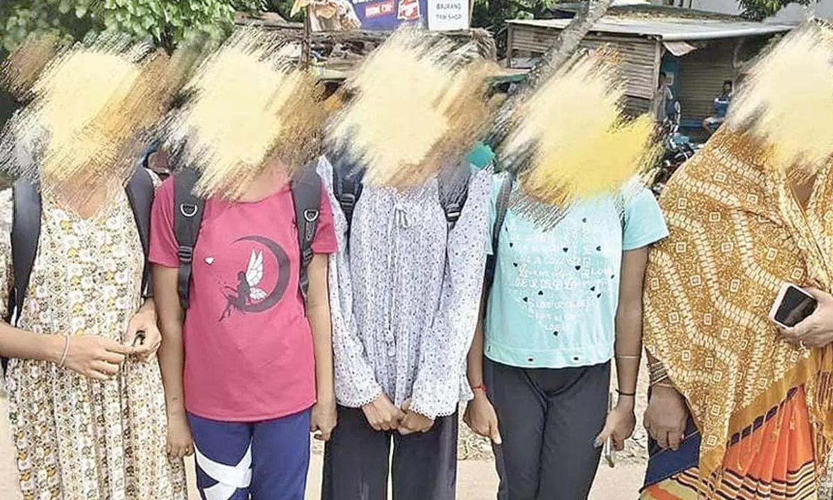 Four missing schoolgirls rescued