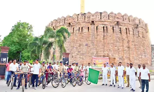 Fit India ‘Sundays on Cycle’ flagged off
