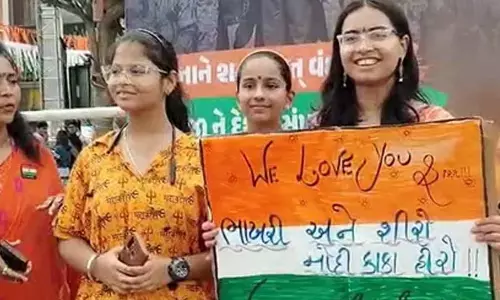 Ahmedabad set to welcome PM Modi, women reach venue with sindoor boxes