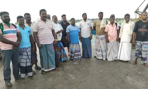 14 Rameswaram fishermen travel to Jaffna to reclaim Indian fishing boats in Sri Lankan custody