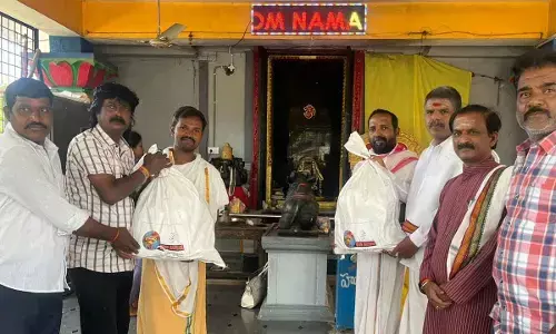 Marking Upcoming Ganesh Chaturthi, 711 Ancient temples across 4 states distributed free Pooja Materials.