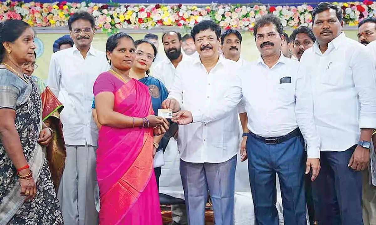 Smart ration cards launched Smart ration cards launched