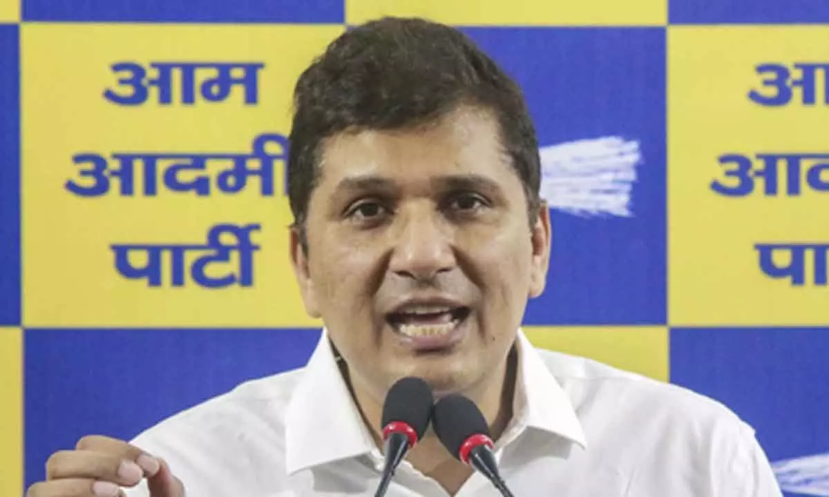 ED raids 13 locations linked to AAP leader Saurabh Bharadwaj in hospital construction scam case ED raids 13 locations linked to AAP leader Saurabh Bharadwaj in hospital construction scam case