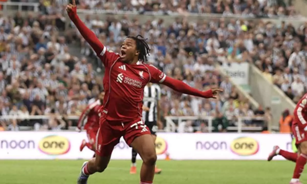 Teenager Ngumoha makes history with last-gasp winner in Liverpools win over Newcastle
