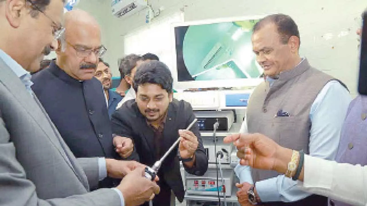 Modern laparoscopic facility inaugurated at Nalgonda GGH