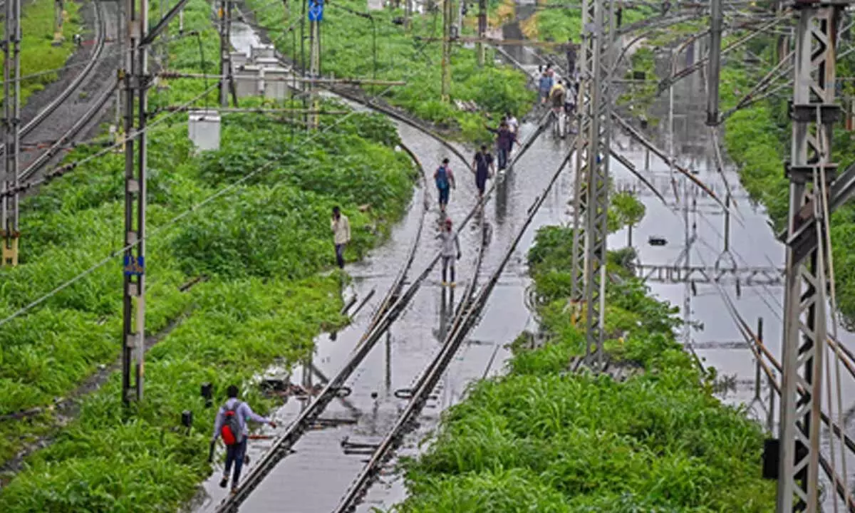 Train services to Jammu disrupted after flash floods, soil erosion damages tracks Train services to Jammu disrupted after flash floods, soil erosion damages tracks
