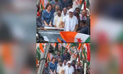 Telangana CM Revanth Reddy Joins Voter Adhikar Yatra in Bihar