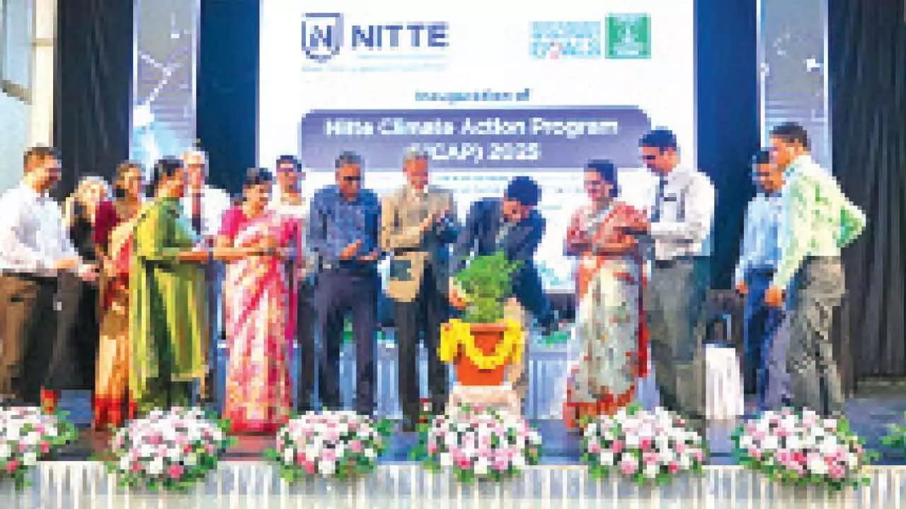 Nitte University launches flagship Climate Action Programme Nitte University launches flagship Climate Action Programme