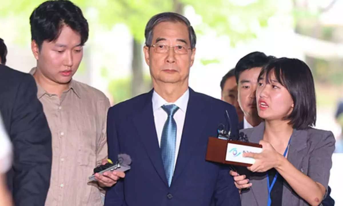 South Korea: Court holds arrest warrant hearing for ex-PM Han