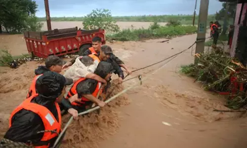 Jammu flood: Tawi water level recedes, historic Madhopur bridge damaged