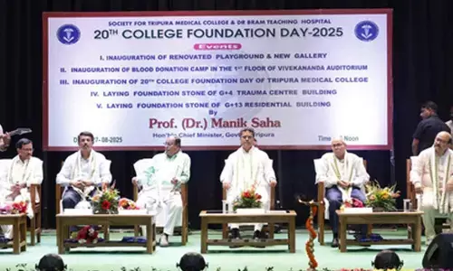 CM Saha vows to build a new Tripura with strong healthcare infra