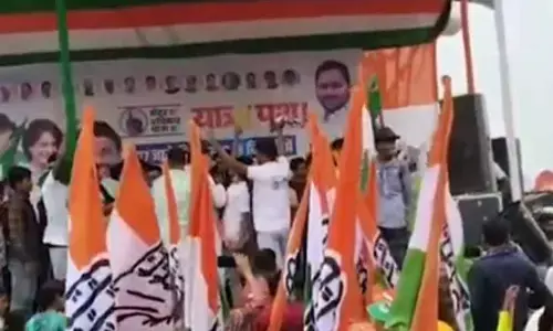 Extremely shameful: BJP slams LoP Gandhi, Tejashwi over abusive slogans by party workers against PM Modi during yatra