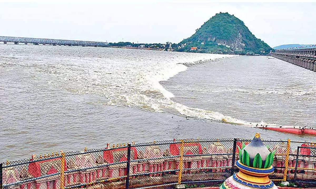 Floodwater inflows rising in Krishna, Godavari rivers