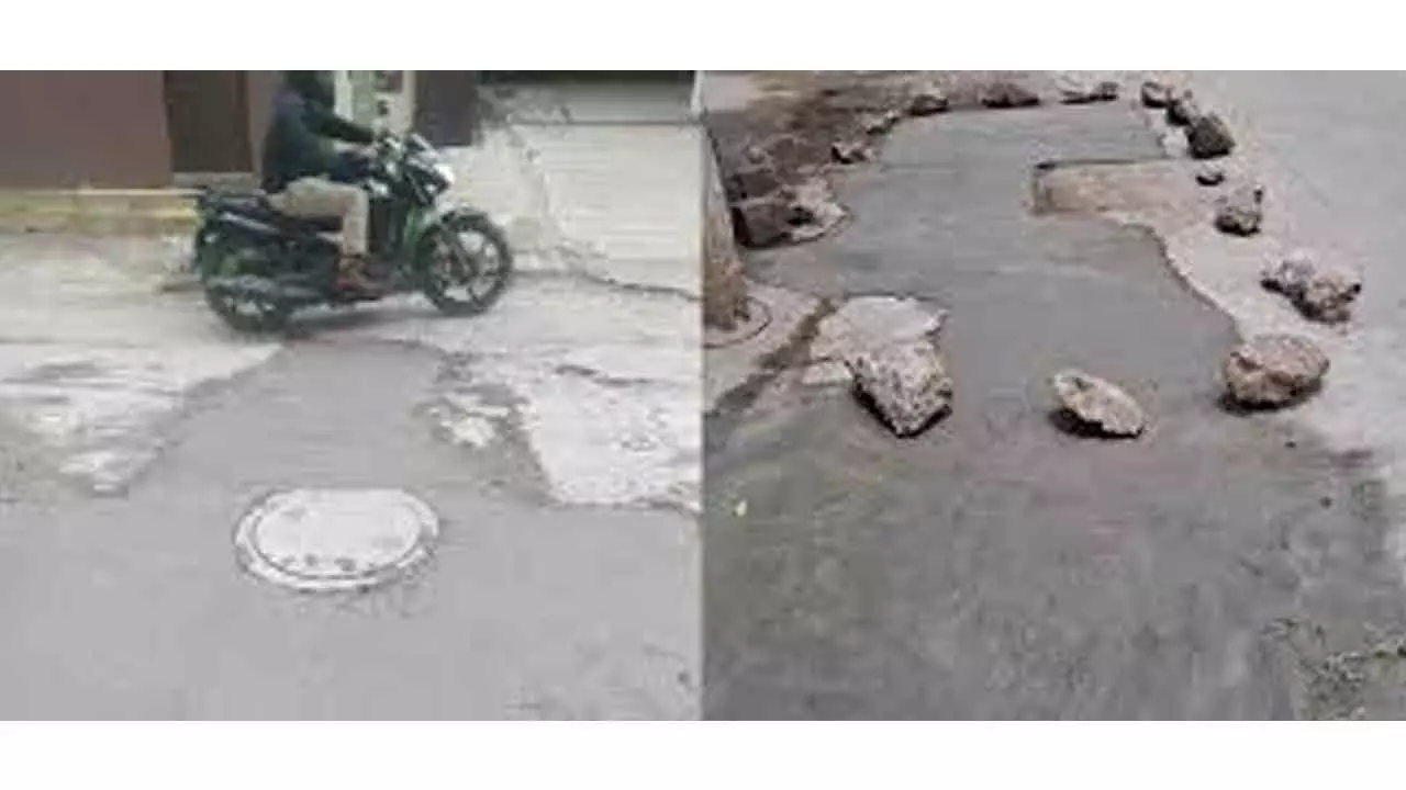 GHMC fills over 10,000 potholes in Hyd’bad
